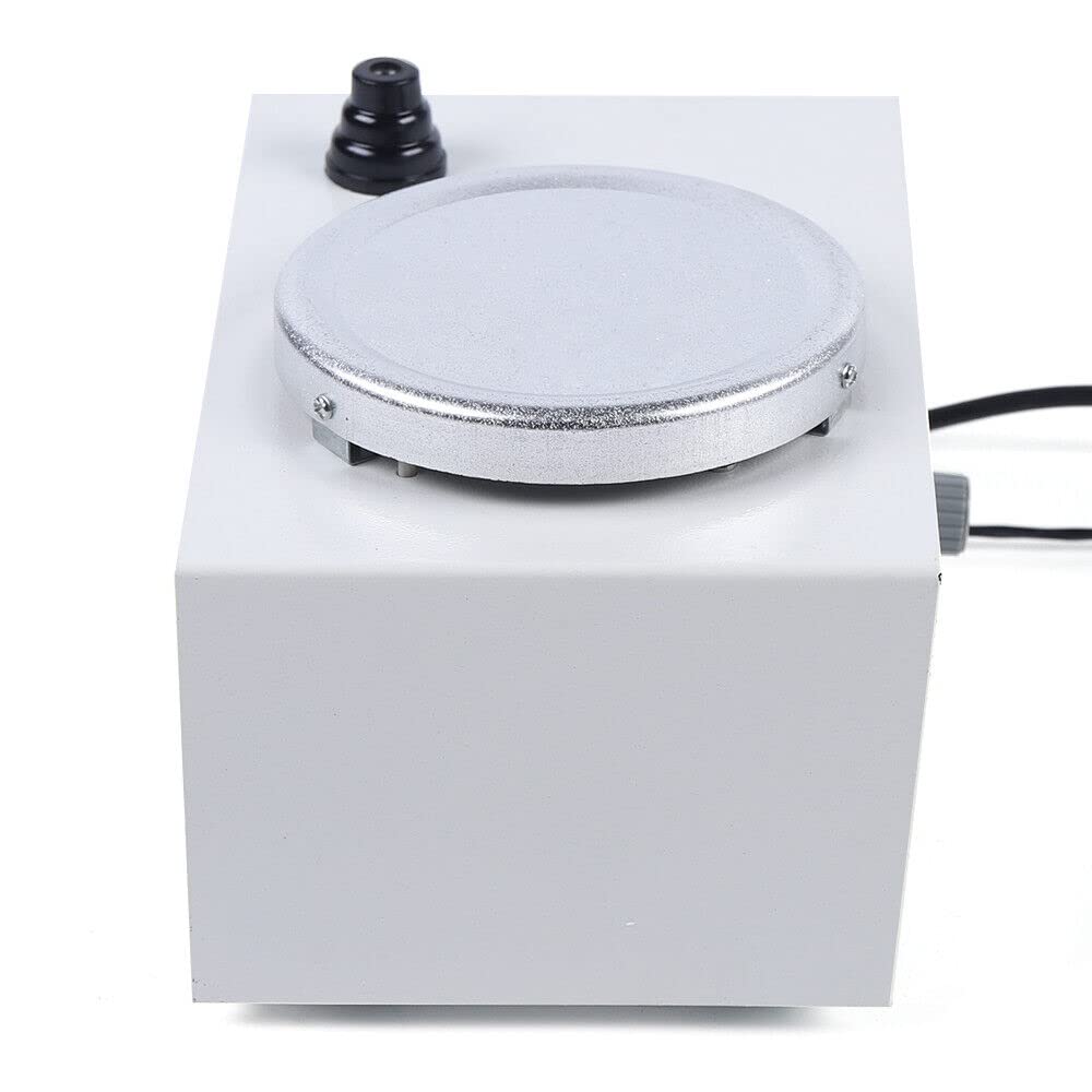 Agitatore magnetico con piastra riscaldante da 300 W, con indicatore digitale della temperatura, regolazione della velocità, 1000 ml, per laboratorio