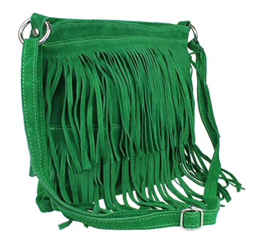 Girly HandBags Womens Suede Fringe Shoulder Bag Crossbody Slouch2