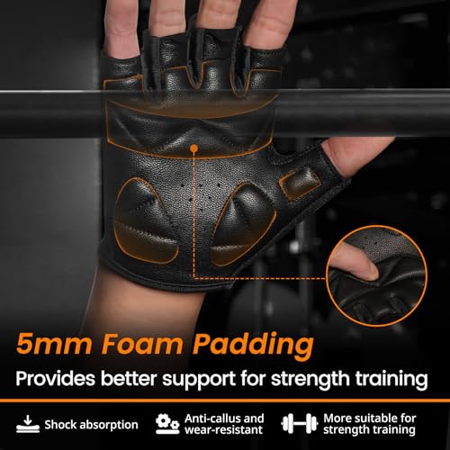 Atercel Premium Leather Workout Gloves thumb #2
