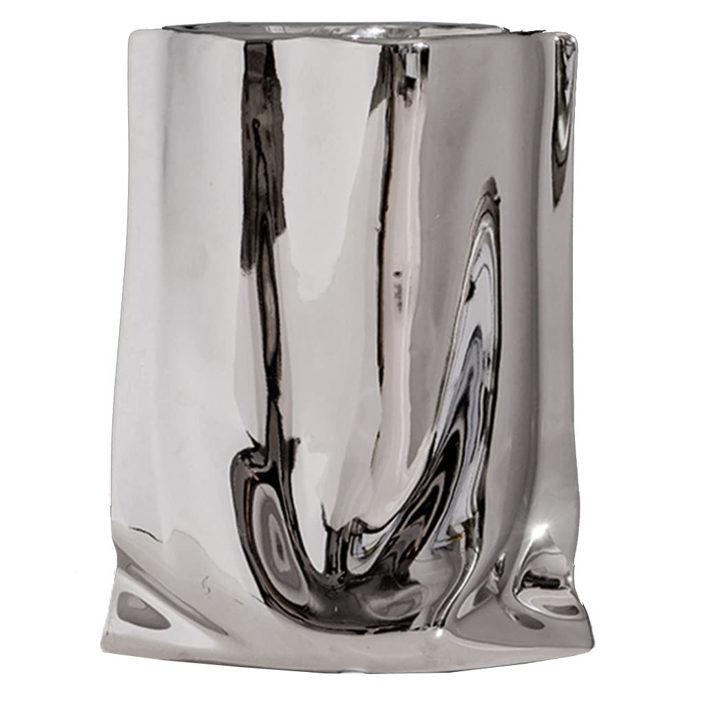 Ceramic vase， Art Bud Vase Ceramic Flower Arrangement(Onecolor)