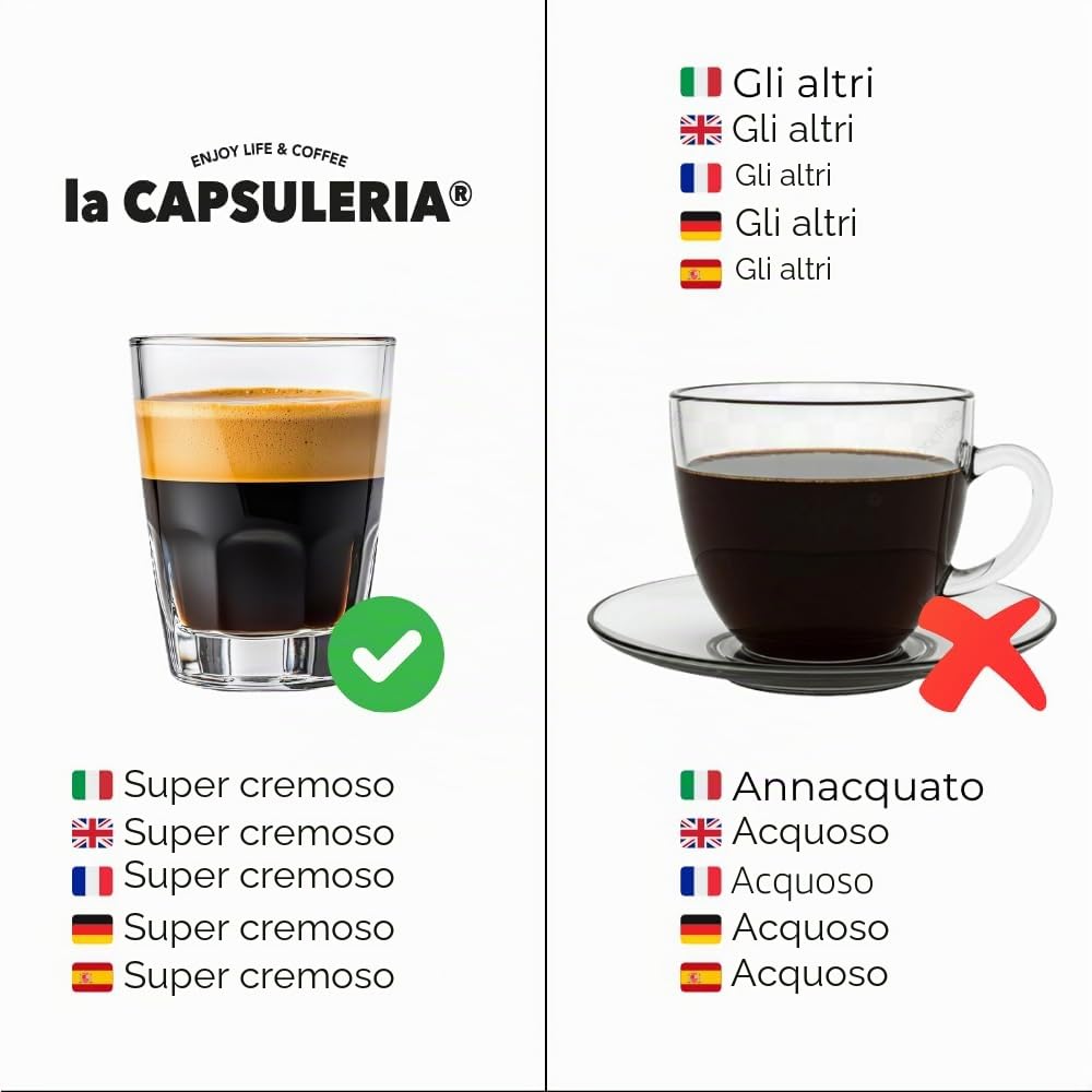 Caffè in Grani (100% Arabica, vellutato, 6 x 1kg)