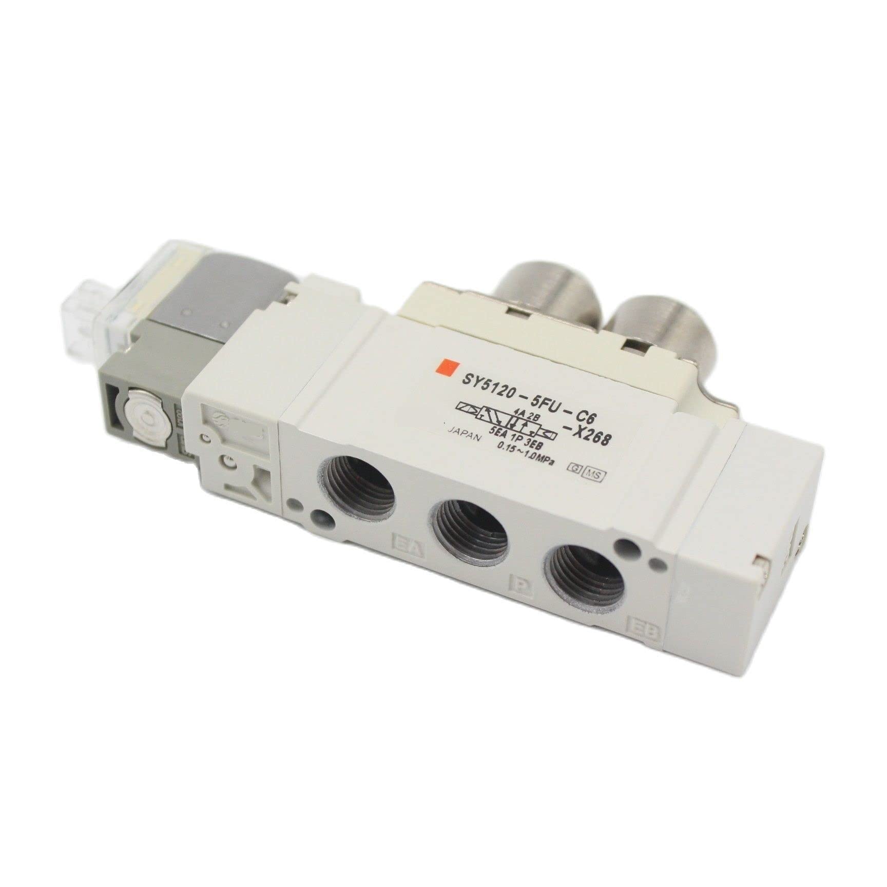 TBZOQAID Solenoid Valve SY3120/SY3220/SY3320-5LZ/5LZD/5LZE-C6/C4/M5 Pneumatic 1Pcs(Sy3220-5lzd-c6)