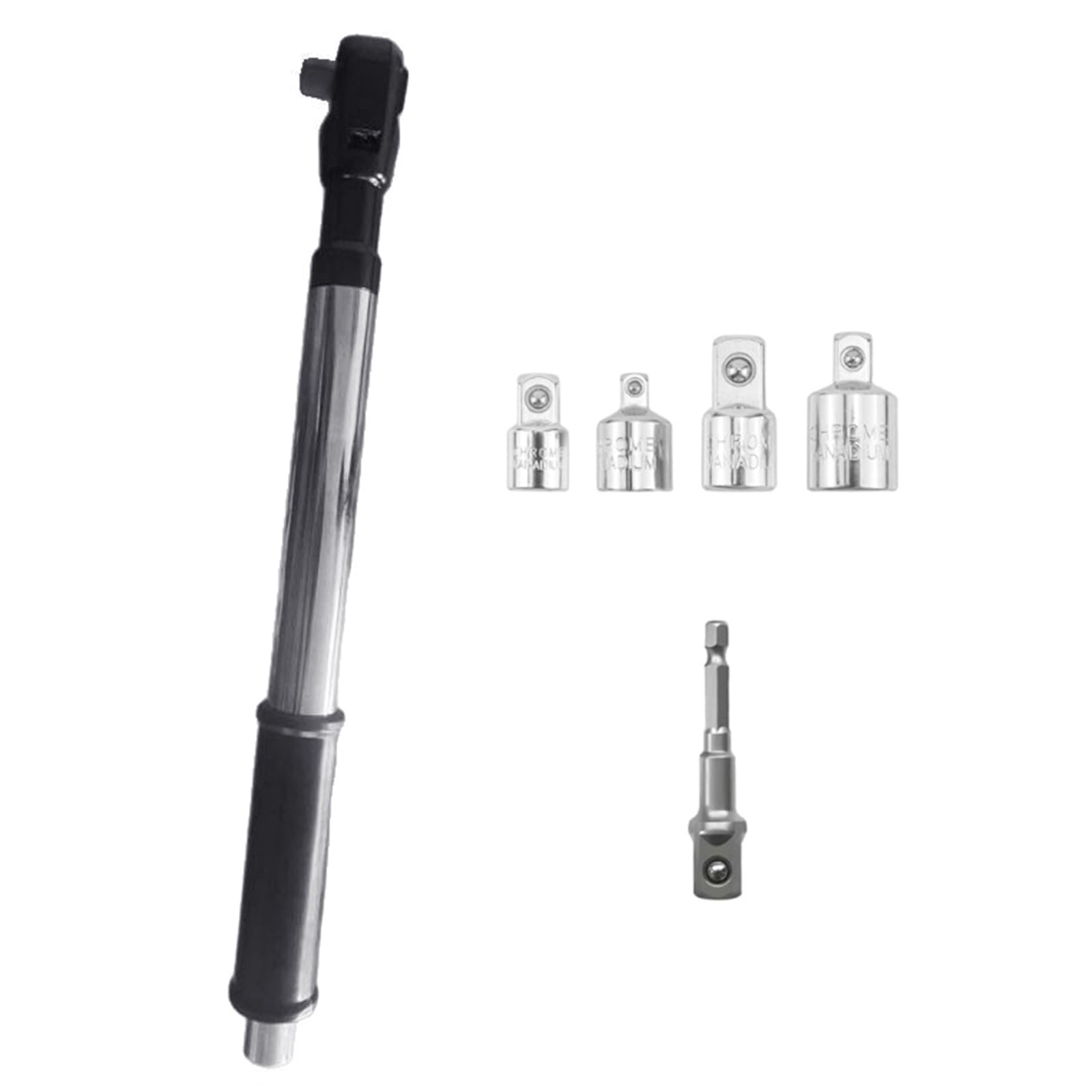 Ywluuoo 1 / 2Inch Offset Extension Wrench Impacts For Electric Drills In Tight Space With Socket Adapters And Drill Bit Offset Extension Wrench Impacts