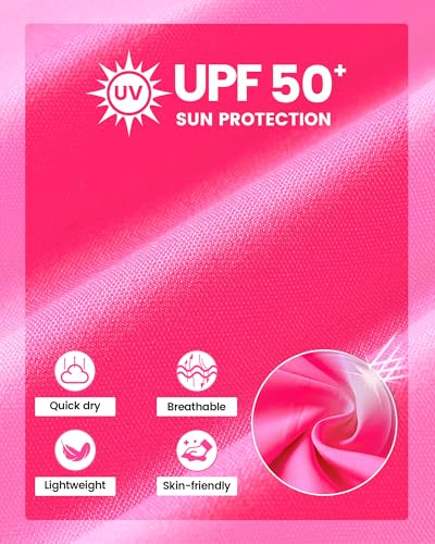 Angel season Girls Board Shorts UPF 50+ Quick Dry Swimsuit Shorts Kids Breathable Bathing Suit Shorts Size 7-142