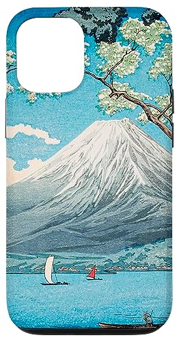 スマホケース 山 浮世絵 富士山 世界の名画 スマホカバー 版画 名作 アート 絵画 美術 プレゼント 面白いグッズ スマホケース iPhone 12/12 Pro 用
