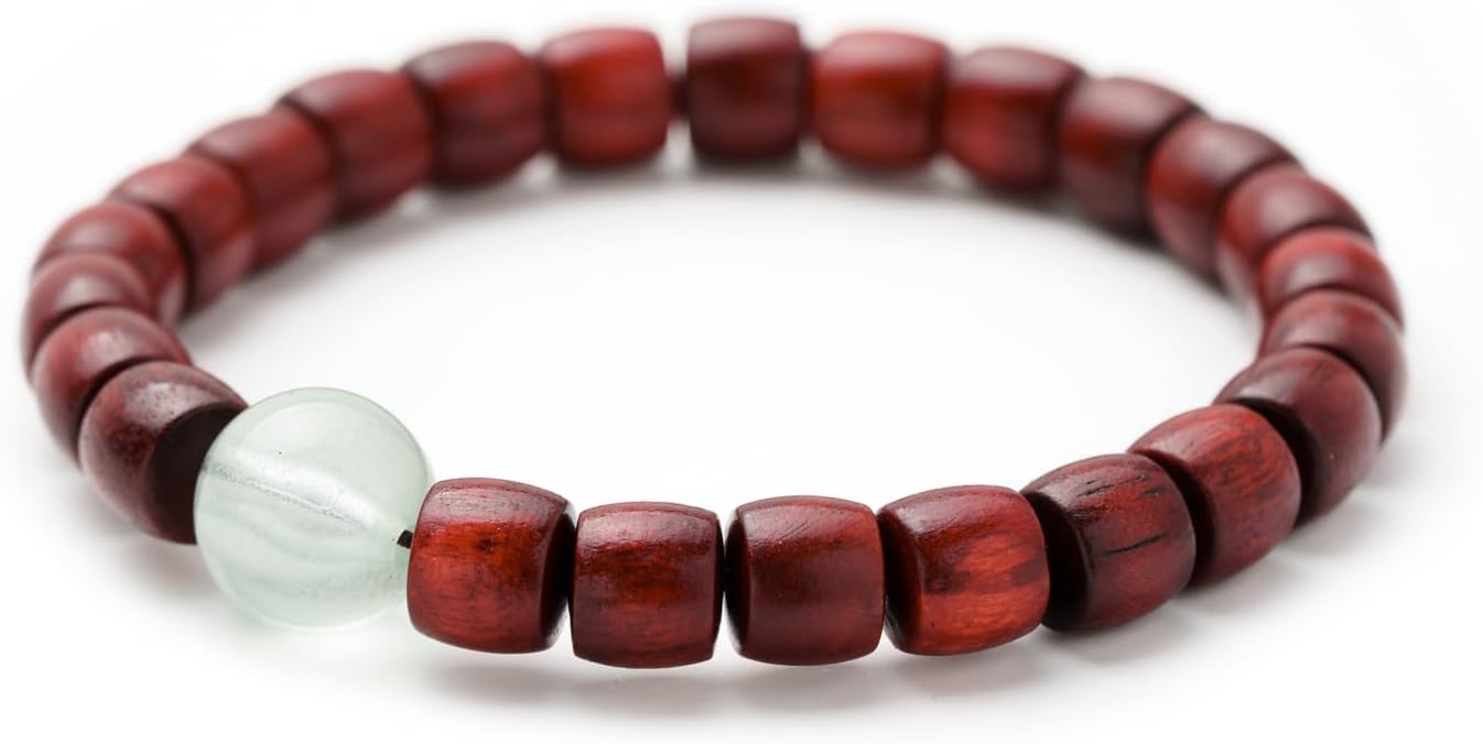 Wooden Beaded Stretch Bracelets for Women Beads Bracelets Natural Stone Beaded Bracelets