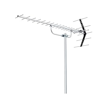 地上デジタルアンテナ Amazon | DXアンテナ 地上デジタルアンテナ 八木式 UHFロー