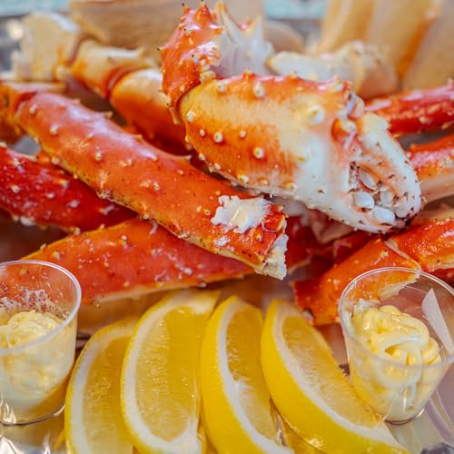 Large Red King Crab Legs – 2 LB Pack – Wild-Caught from Norway – Flash Frozen for Peak Freshness – Sweet, Tender, Fully Cooked Meat – Gourmet Seafood for Holidays, Parties & Special Dinners - Thumbnail 2