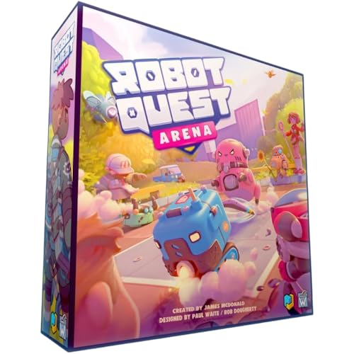 Robot Quest Arena juego de mesa Deckbuilding miniatura 1
