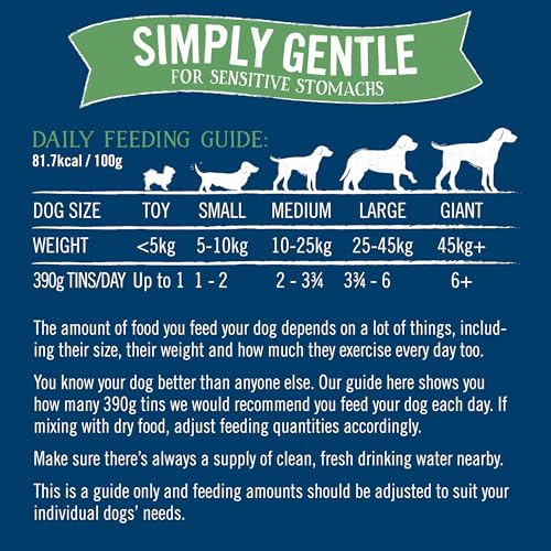 Butcher's Simply Gentle Wholegrain Recipes Wet Dog Food Tin Cans Variety Pack, 9.36 kg (24 x 390 g) - Image 5