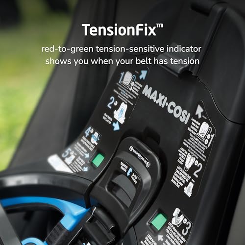 Image of Maxi-Cosi Andi 360 Rotating All-in-One Baby Convertible Car Seat, Rear-Facing, Forward Facing Car Seat, Infant Toddler Booster, Easy Rotation, Tension System, Harness Adjust, Truffle