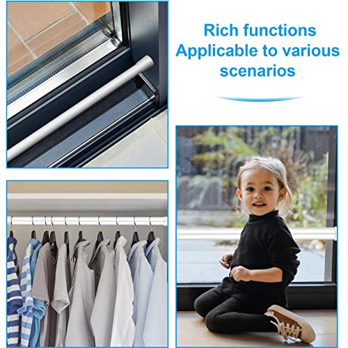 Sliding Door Security Bar, Sliding Glass Door Security Bar, Window Security Bars, Patio Door Security Bar, Sliding Glass Door Lock, Patio Door Lock, Window Lock, Security Bar For Most Doors & Windows #TOP6
