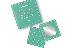 Gift Republic Adventure Bucket List Scratch-Off Cards for Family-Filled Fun