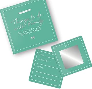 Gift Republic Scratch Cards Bucket List Edition 52 Things to do with Family