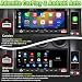 Imagen de AWESAFE Radio de Coche 1 DIN Universal con Carplay y Android Auto Inalámbrico