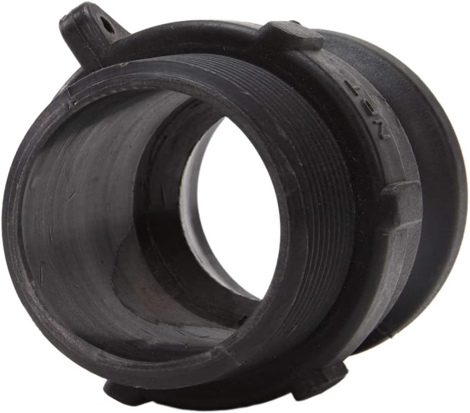1 1/2" x 1 1/2" PVC Camlock Fittings - Plastic Hose Coupler - Poly Type F Male Cam Lock Hose Adapter - Male Threaded NPT Cam & Groove
