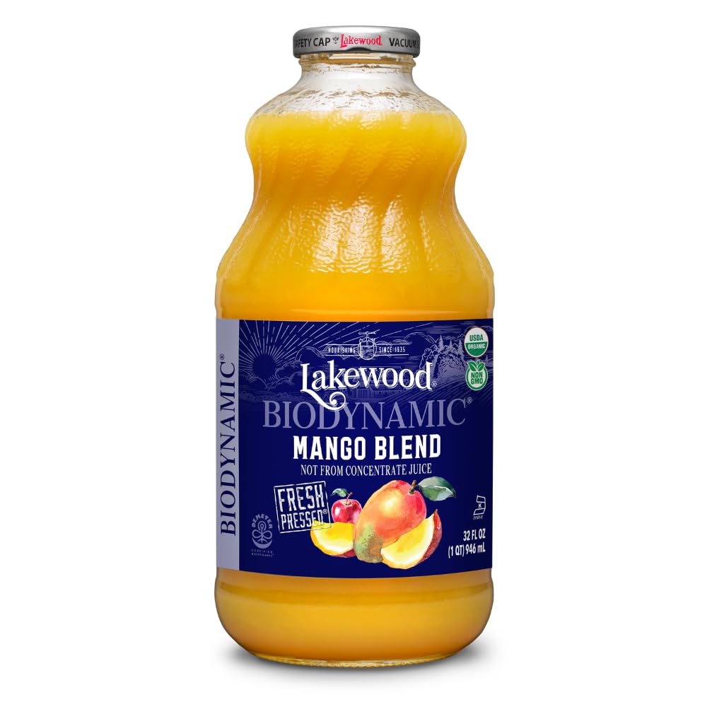 Organic Biodynamic Mango Nectar, 32 FZ
