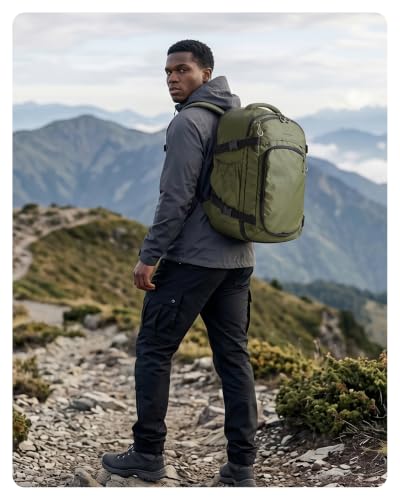 BAGSAMRT-35L-Travel-Backpack-for-Men-Women-17-In-Carry-on-Backpack-Beige