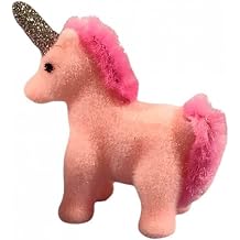 Melody Jane Dolls House Pink Flock Unicorn Teddy Miniature Toy Shop Nursery Accessory 112