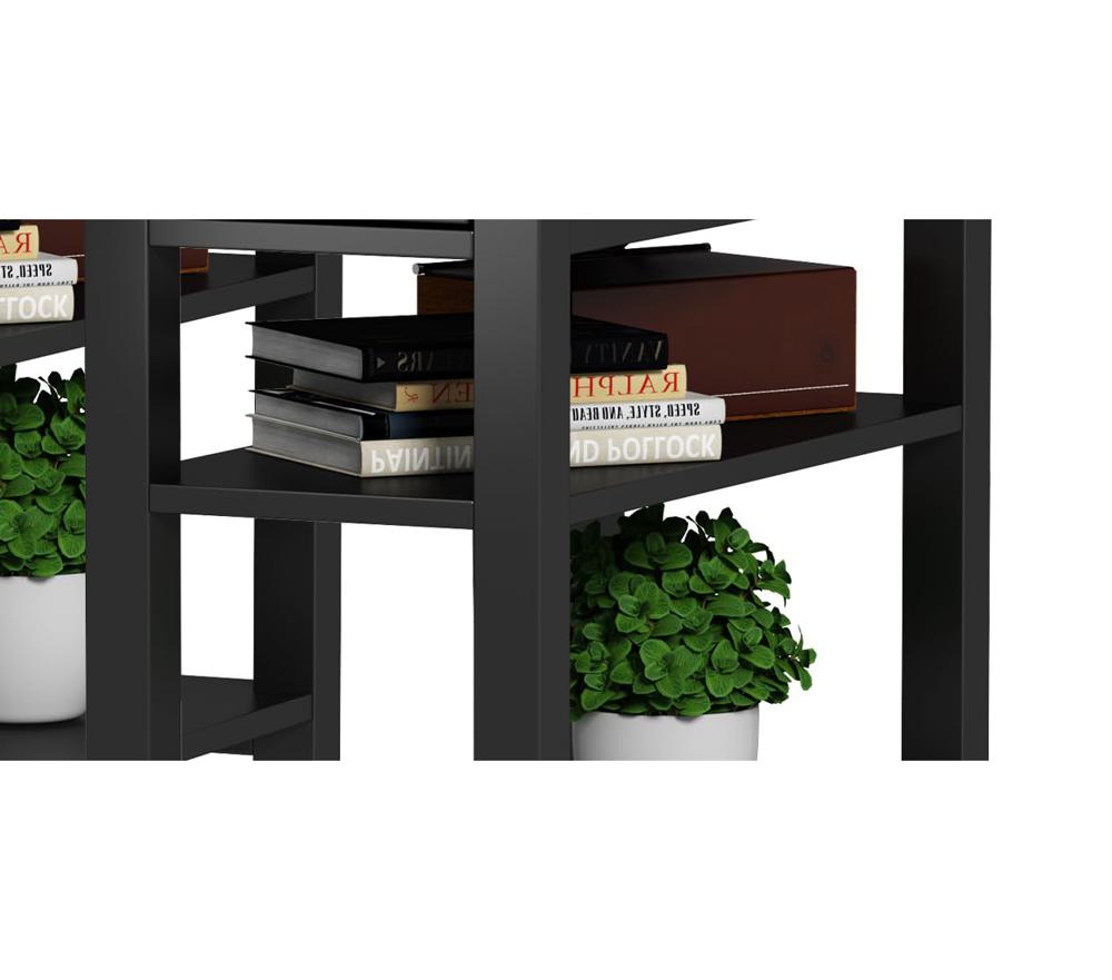 Amazon.com: ChooChoo Black End Table Set of 2, Sofa Side Table