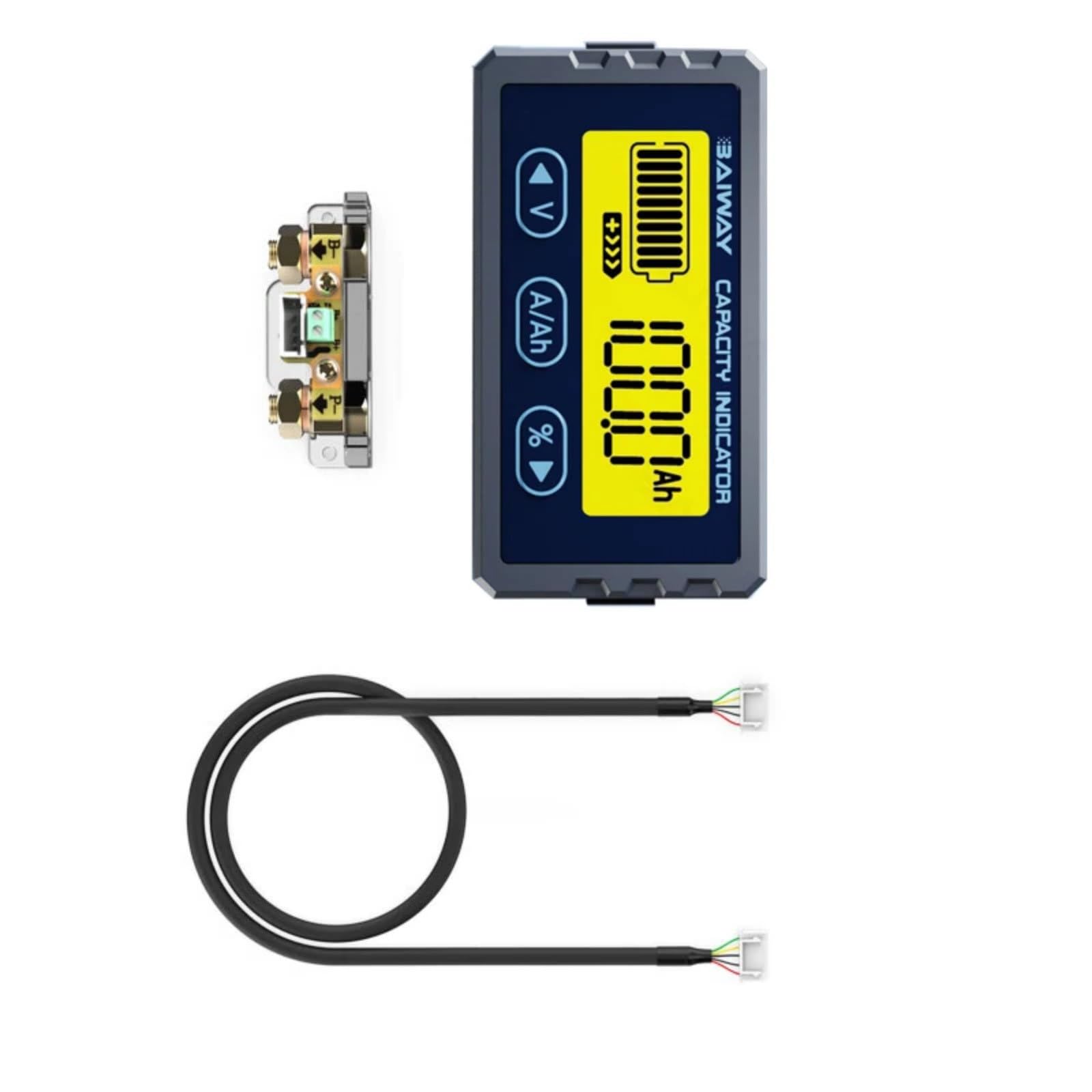 Hzbb Tcs100 Sampler Coulometer With Lcd For Solar And Devices Low Power Consumption Capacity Monitor Lcd Battery Potential Meter