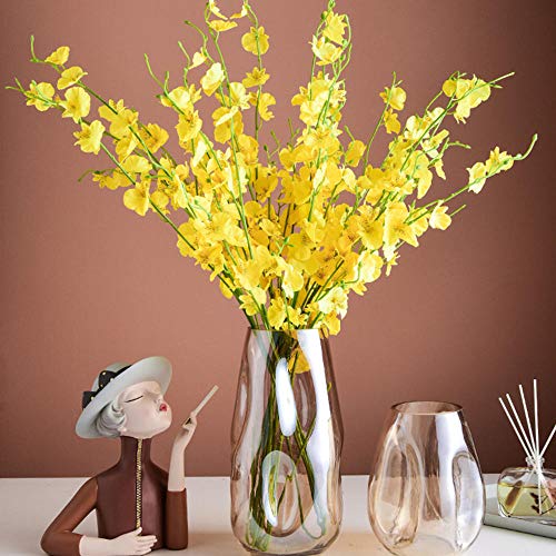 Glazen vaas, vazen voor bloemen, huishoudelijke desktop vaas, planter pot, voor vrienden en familie, Kerstmis, bruiloft, bruids douche, exclusief bloemen - Afbeelding 6