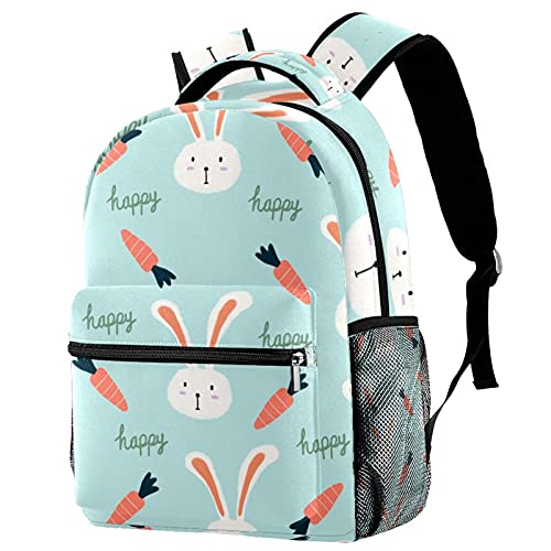 Sac à dos voyage enfant à motif lapin pour l'école et sorties