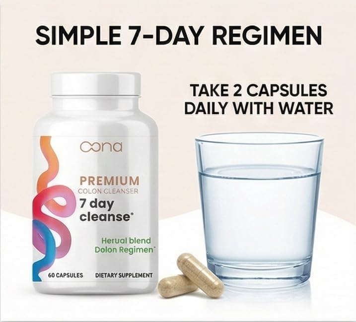 Amazon.com: 7 Day Advanced Colon Cleanse, Prebiotics & Natural