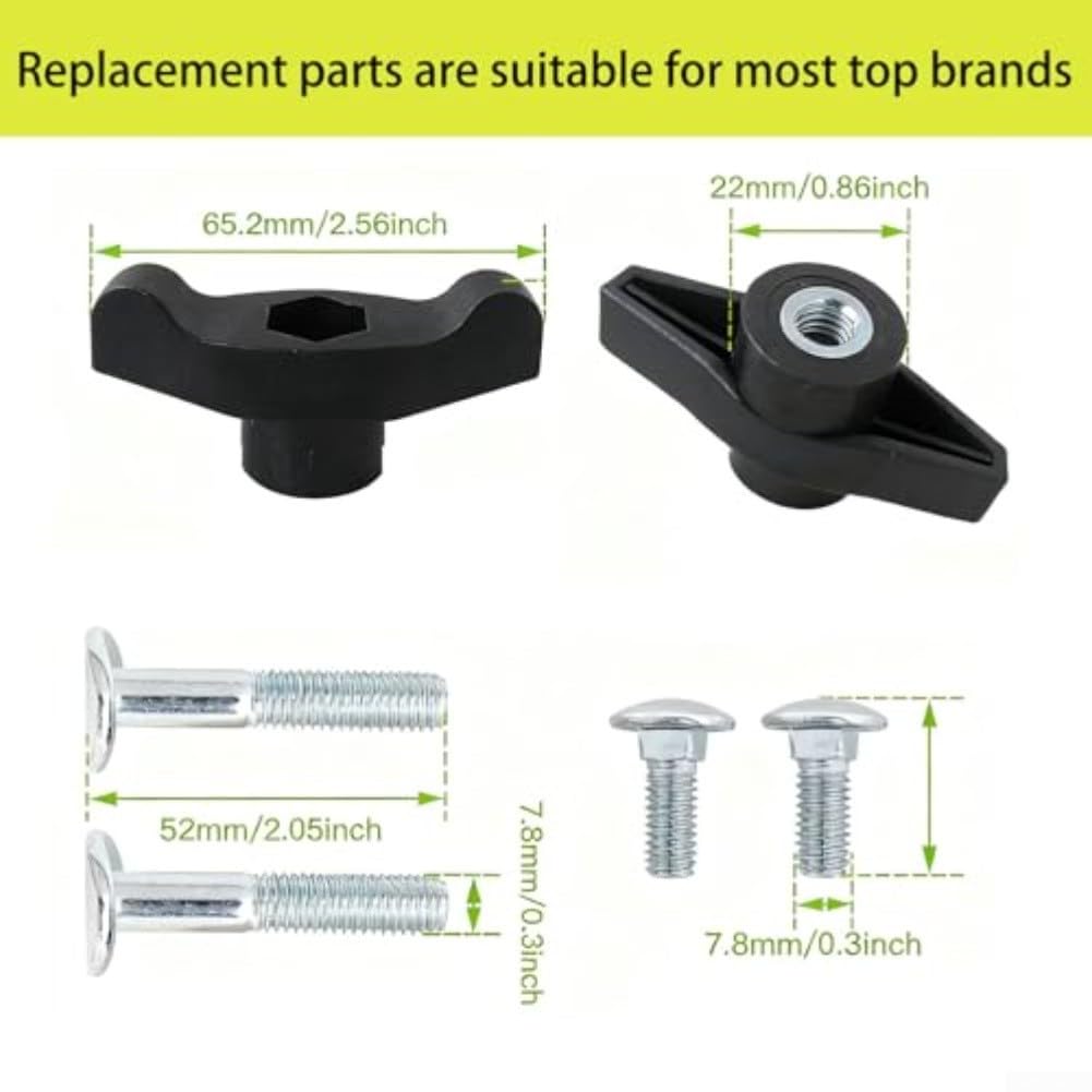 Set de Tornillos y Asas Ergonómicas para Muebles(3pcs)