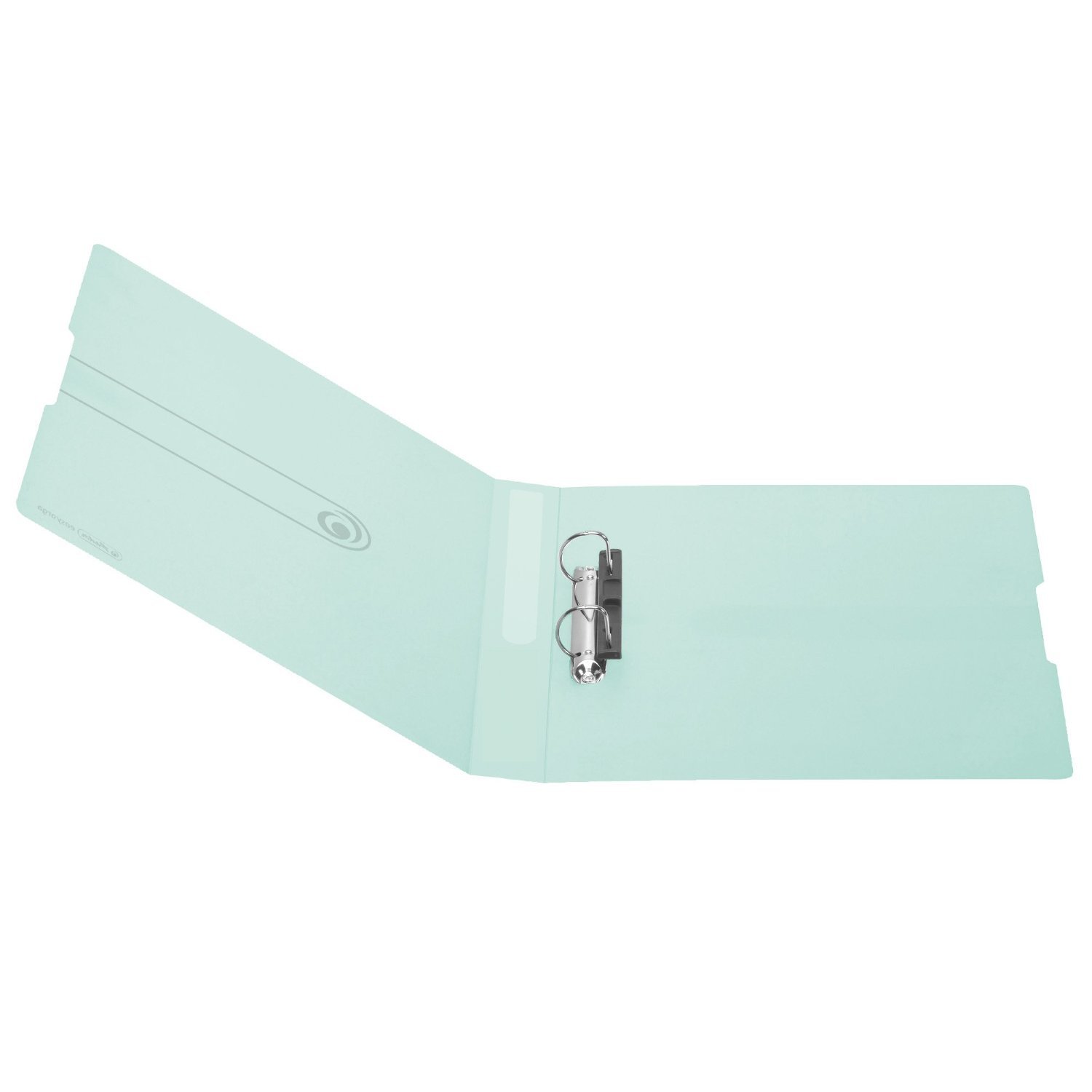 Ringbuch A4 PP 2-Ring 3,8cm Pastell transparent 4er-Pack sort. (Schmal, 4er Packung)
