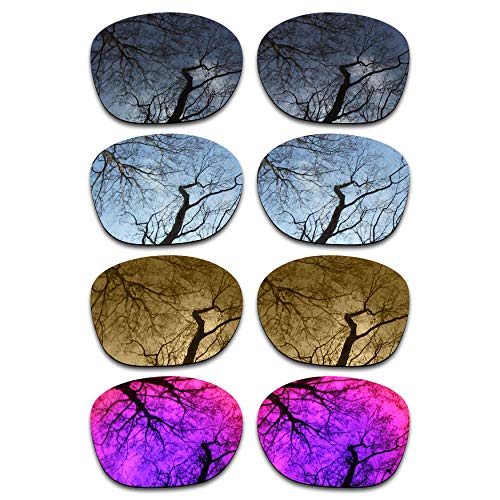 Set of 4 Polarized Replacement Lenses for Oakley Garage Rock Pack-BSBM3