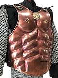 NauticalMart Medieval Copper Finish Muscle Breastplate Julius Caesar Emperor Armor