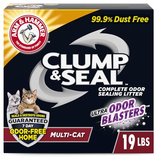 Arm & Hammer Clump & Seal Litter, MultiCat 19lb Box