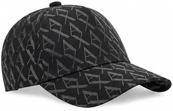 Armani Exchange Men's All Over Logo Baseball Hat
