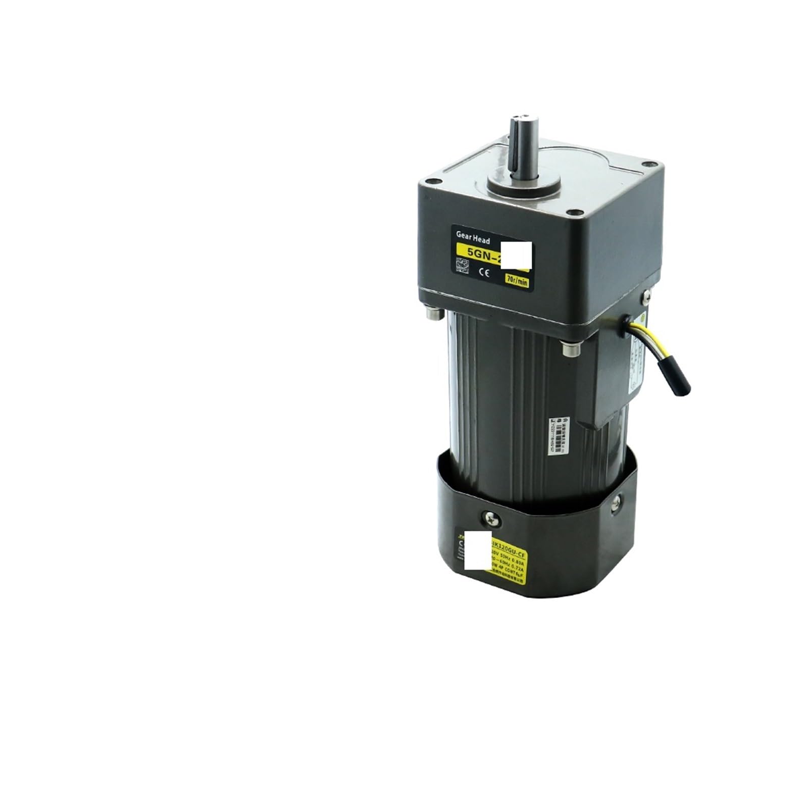 ANERTQUIH Motor 51K120GU-C 120W AC 110v 220v Single Phase Asynchronous Gear 15mm Shaft 5-1400RPM 50/60hz DC(220v,70RPM)