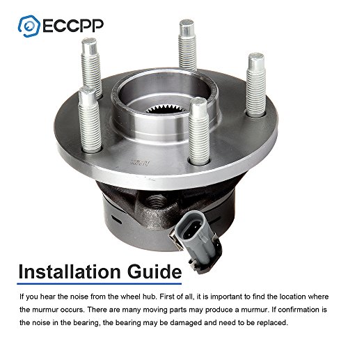 Eccpp New Front Wheel Bearing Hub Assembly Fits 05-10 Chevy Cobalt 06-11 Chevy Hhr 05-06 Pontiac Pursuit 07-10 Pontiac G5 04-07 Saturn Ion W/Abs 513206 Driver Or Passenger Side #TOP5