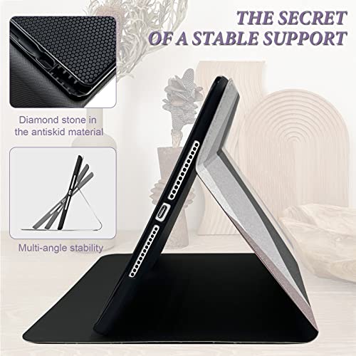 Aippdo Ipad 9Th/8Th/7Th Generation Case, Pu Leather Ipad 10.2 Case (2021/2020/2019) With Pencil Holder And Soft Tpu Back Case,Auto Sleep/Wake Cover #TOP4
