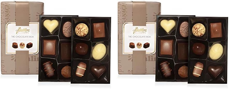 Butlers - The Chocolate Box - Small Ballotin - 160g Box (Pack of 2)