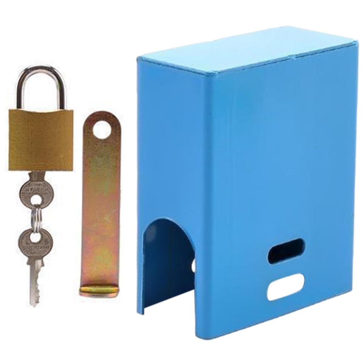 SUPVOX1 Set Garden Hose Bib Lock Yard Faucet Lock Water Valve Lock Faucet Anti- Lock Garden Hose Faucet Covers Flow Security Systems Water Spigot Lock Shell Child Outdoor Iron