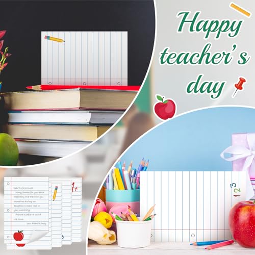 Image of Spiareal 100 Pcs Blank Note Cards Index Card, White, 4 x 6 in, Teacher | Kraft Cardstock with Eucalyptus Design, Envelopes Included, For Thank You Cards, Weddings, Baby Showers, Office DIY