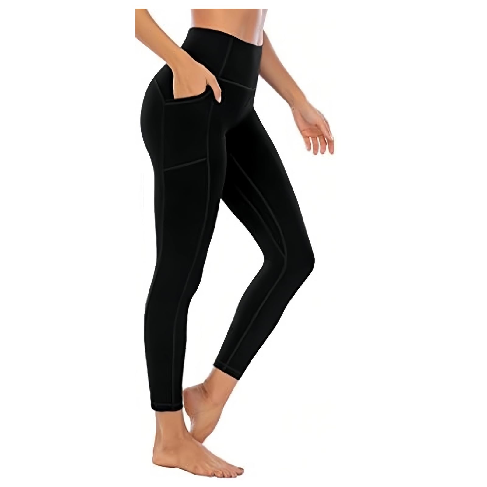 Legginsy gimnastyczne z wysokim stanem spodnie do jogi legginsy kompresyjne