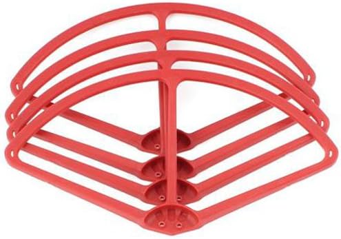 GE 4-Pack Propeller Guardia para DJI Spark, color rojo