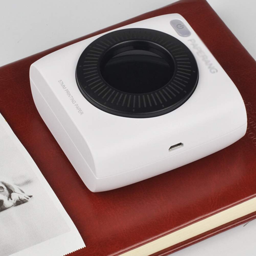 P2 Mini stampante termica portatile tascabile per iOS Android, stampante fotografica portatile per cellulare