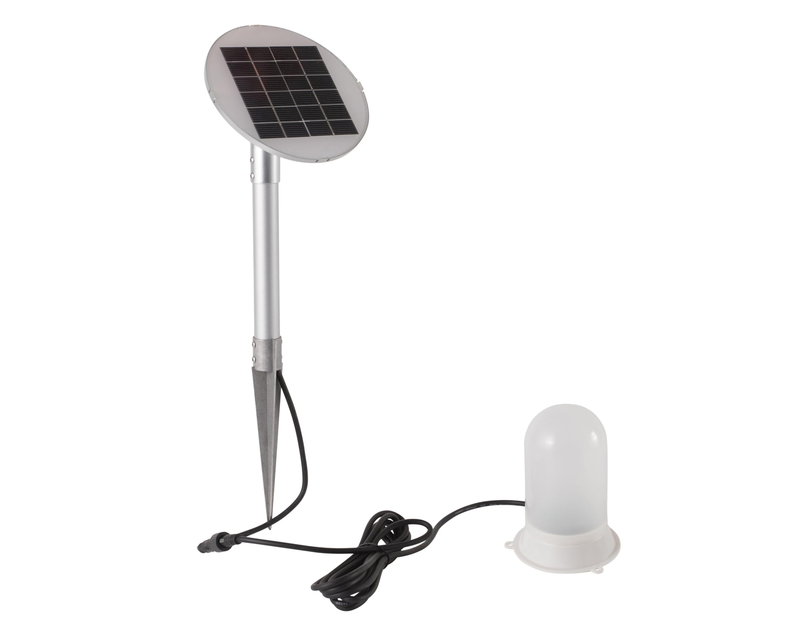 8 seasons design Solar Gartenleuchte Shining Eye (anthrazit), LED warmweiß, Dämmerungssensor, Solarpanel, Outdoor Dekolampe