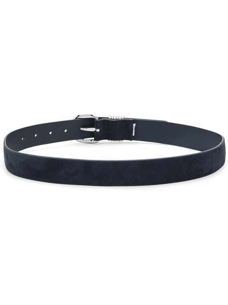 Madewell Multi Keeper Belt: Suede