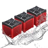 Promozione di un ecosistema sano: grazie al cubo di filtro al carbone attivo naturale del carbone attivo, l'acqua viene stabilizzata, le sostanze nocive vengono ridotte e crea un ambiente di vita ottimale per pesci, piante e altri organismi; sicuro e delicato per tutti gli abitanti acquatici