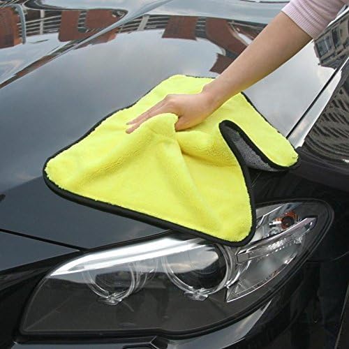 Image of 5 PCS Microfiber Car Cleaning Kit with Extendable Handle - Car Cleaning Kit for Interior Exterior, Scratch & Lint Free Car Duster, Car Cleaning Accessories, Car Wash & Detailing Kit for Car Bike Home