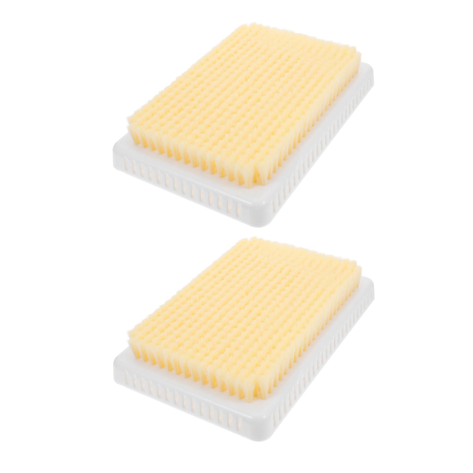 2piezas Depurador de Baño Esponjas Exfoliantes para Espalda Ducha Herramienta Masaje sin Manos Cerdas Suaves Spa Casa