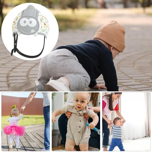 Cascos para niños pequeños y gorro anticolisión transpirable infantil 4