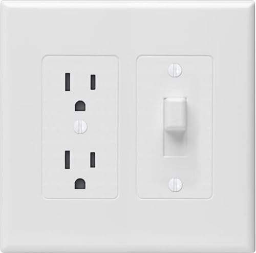 Taymac 2772W Revive Device - Placas de pared de 2 bandas, cubierta decorativa de